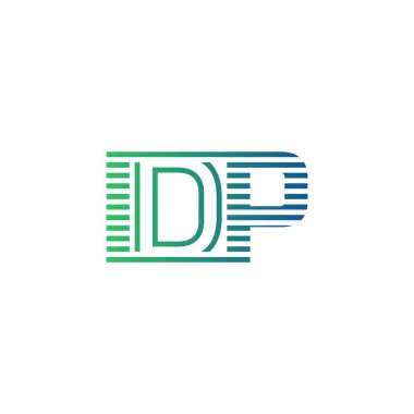 Modern IDP Logo Tasarımı. IDP Minimalist, Profesyonel ve İş Kimliği için Çok Yönlü Markalaştırma Simgesi