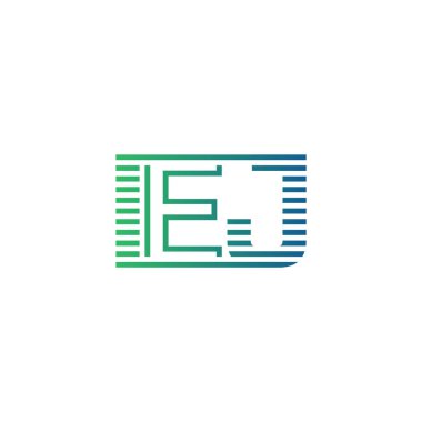 Modern IEJ Logo Tasarımı. IEJ Minimalist, Profesyonel ve Çok Yönlü İşletme Kimliği Simgesi