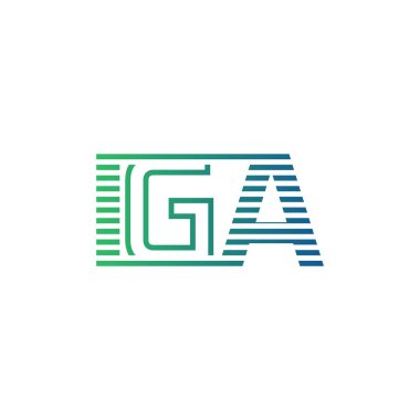Modern IGA Logo Tasarımı. IGA Minimalist, Profesyonel ve Çok Yönlü İşletme Kimliği Simgesi