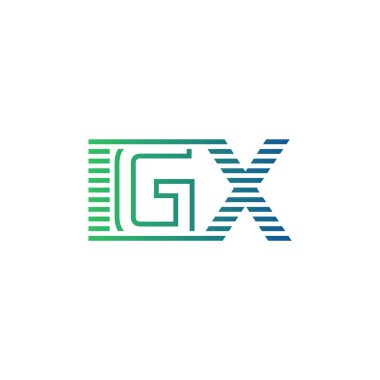 Modern IGX Logo Tasarımı. IGX 'in Minimalist, Profesyonel ve Çok Yönlü İşletme Kimliği Simgesi