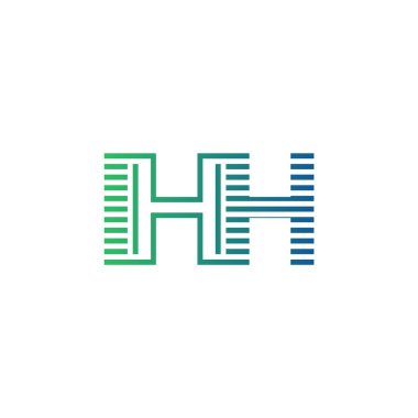 Modern IHH Logo Design. Letter IHH Minimalist, Professional, and Versatile Branding Icon for Business Identity clipart