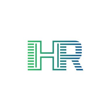 Modern IHR Logo Tasarımı. Harf IHR İşletme Kimliği Minimalist, Profesyonel ve Çok Yönlü Markalaştırma Simgesi