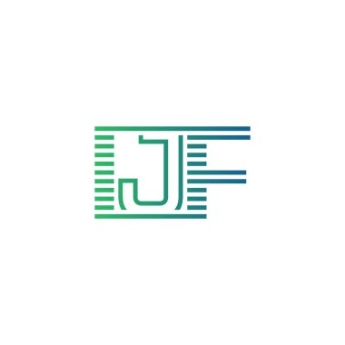 Modern IJF Logo Tasarımı. IJF Minimalist, Profesyonel ve Çok Yönlü İşletme Kimliği Simgesi