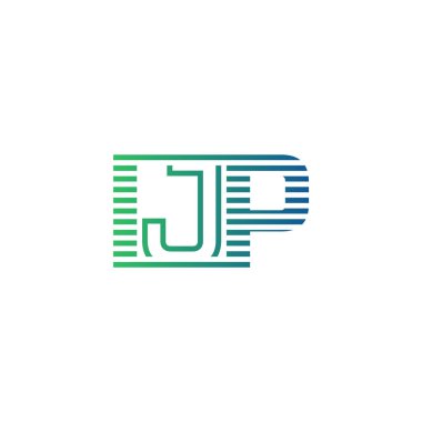 Modern IJP Logo Tasarımı. IJP Minimalist, Profesyonel ve Çok Yönlü İşletme Kimliği Simgesi