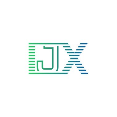 Modern IJX Logo Tasarımı. IJX Minimalist, Profesyonel ve Çok Yönlü İşletme Kimliği Simgesi