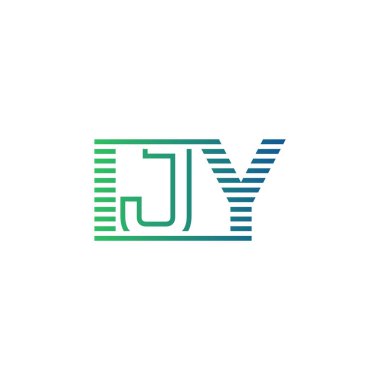 Modern IJY Logo Tasarımı. IJY Minimalist, Profesyonel ve Çok Yönlü İşletme Kimliği Simgesi