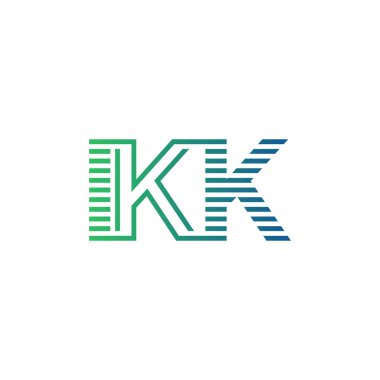 Modern IKK Logo Tasarımı. İş Kimliği için IKK Minimalist, Profesyonel ve Çok Yönlü Markalaştırma Simgesi