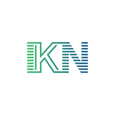 Modern IKN Logo Tasarımı. IKN Minimalist, Profesyonel ve Çok Yönlü İşletme Kimliği Simgesi