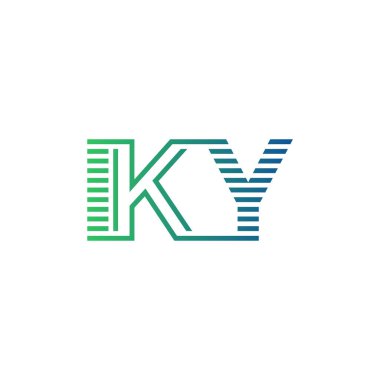 Modern IKY Logo Tasarımı. IKY Minimalist, Profesyonel ve Çok Yönlü İşletme Kimliği Simgesi