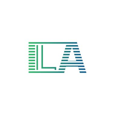 Modern ILA Logo Tasarımı. ILA Mektubu İş Kimliği Minimalist, Profesyonel ve Çok Yönlü Markalaştırma Simgesi
