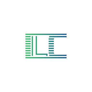 Modern ILC Logo Tasarımı. ILC İşletme Kimliği İçin Minimalist, Profesyonel ve Çok Yönlü Markalaştırma Simgesi