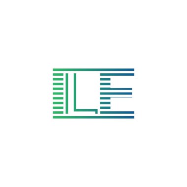Modern ILE Logo Tasarımı. ILE Minimalist, Profesyonel ve Çok Yönlü İşletme Kimliği Simgesi