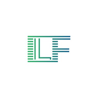 Modern ILF Logo Tasarımı. ILF Minimalist, Profesyonel ve Çok Yönlü İşletme Kimliği Simgesi
