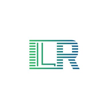 Modern ILR Logo Tasarımı. ILR Harfi Minimalist, Profesyonel ve İş Kimliği için Çok Yönlü Markalaştırma Simgesi