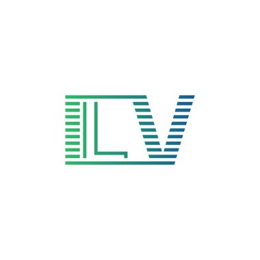 Modern ILV Logo Tasarımı. ILV Mektubu İş Kimliği Minimalist, Profesyonel ve Çok Yönlü Markalaştırma Simgesi