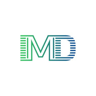 Modern IMD Logo Tasarımı. IMD Minimalist, Profesyonel ve İş Kimliği için Çok Yönlü Markalaştırma Simgesi