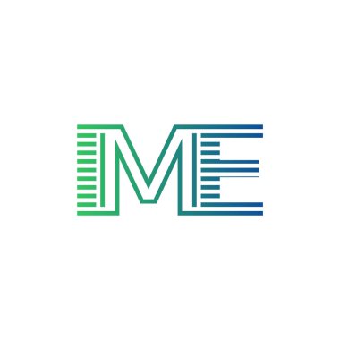 Modern IME Logo Tasarımı. IME Minimalist, Profesyonel ve İş Kimliği için Çok Yönlü Markalaştırma Simgesi