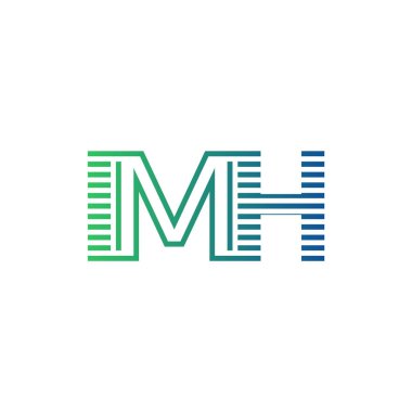 Modern IMH Logo Tasarımı. IMH Minimalist, Profesyonel ve İş Kimliği için Çok Yönlü Markalaştırma Simgesi