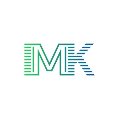 Modern IMK Logo Tasarımı. IMK Minimalist, Profesyonel ve İş Kimliği için Çok Yönlü Markalaştırma Simgesi