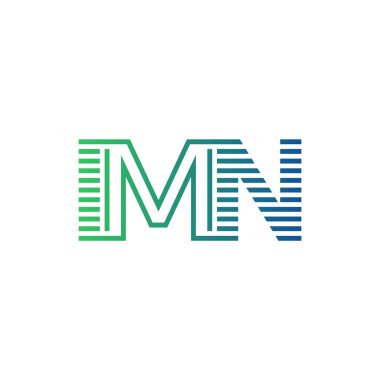 Modern IMN Logo Tasarımı. IMN Minimalist, Profesyonel ve İş Kimliği için Çok Yönlü Markalaştırma Simgesi