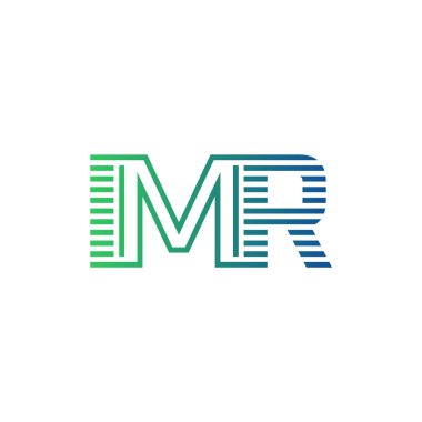 Modern IMR Logo Tasarımı. IMR Minimalist, Profesyonel ve İş Kimliği için Çok Yönlü Markalaştırma Simgesi