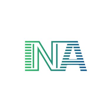 Modern INA Logo Tasarımı. INA Minimalist, Profesyonel ve İşletme Kimliği İçin Çok Yönlü Markalaştırma Simgesi