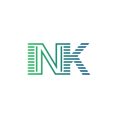 Modern INK Logo Tasarımı. INK Minimalist, Profesyonel ve Çok Yönlü İşletme Kimliği Simgesi