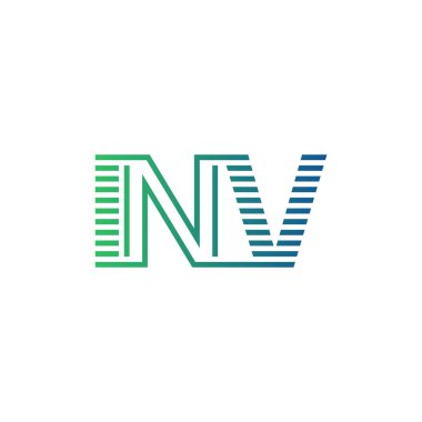 Modern INV Logo Tasarımı. INV Minimalist, Profesyonel ve İş Kimliği için Çok Yönlü Markalaştırma Simgesi