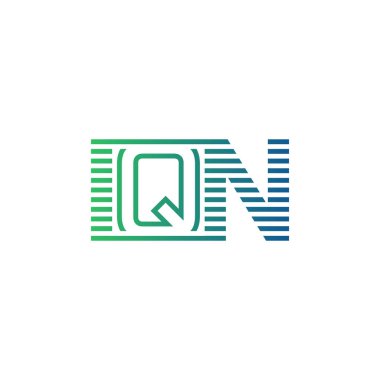 Modern IQN Logo Tasarımı. İş Kimliği için IQN Minimalist, Profesyonel ve Çok Yönlü Markalaştırma Simgesi
