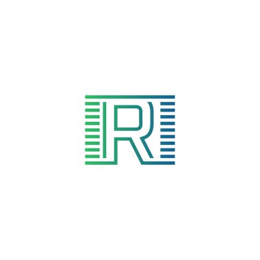Modern IRI Logo Tasarımı. IRI Minimalist, Profesyonel ve İşletme Kimliği İçin Çok Yönlü Markalaştırma Simgesi