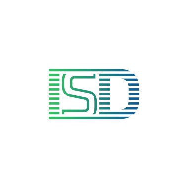 Modern ISD Logo Tasarımı. ISD Minimalist, Profesyonel ve İş Kimliği için Çok Yönlü Markalaştırma Simgesi