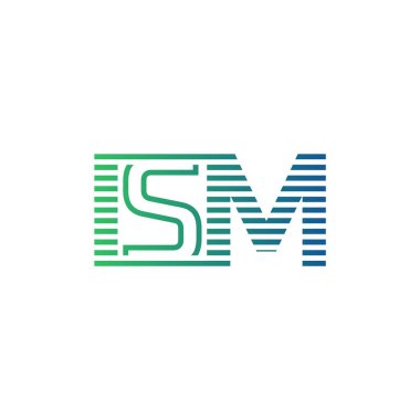 Modern ISM Logo Tasarımı. ISM Minimalist, Profesyonel ve İş Kimliği için Çok Yönlü Markalaştırma Simgesi