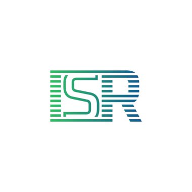 Modern ISR Logo Tasarımı. ISR Minimalist, Profesyonel ve İş Kimliği için Çok Yönlü Markalaştırma Simgesi