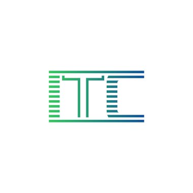 Modern ITC Logo Tasarımı. İş Kimliği için ITC Minimalist, Profesyonel ve Çok Yönlü Markalaştırma Simgesi