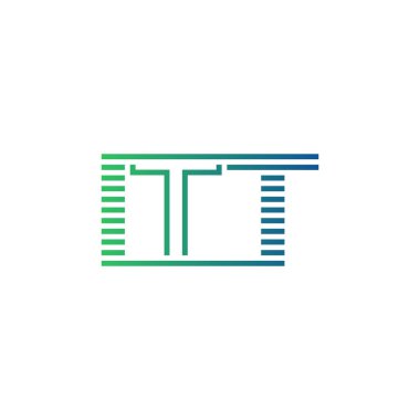Modern ITT Logo Tasarımı. ITT Minimalist, Profesyonel ve İş Kimliği için Çok Yönlü Markalaştırma Simgesi