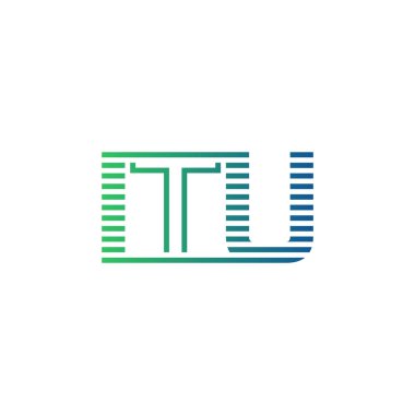 Modern ITU Logo Tasarımı. ITU Minimalist, Profesyonel ve Çok Yönlü İşletme Kimliği Simgesi