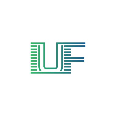 Modern IUF Logo Tasarımı. IUF Minimalist, Profesyonel ve Çok Yönlü İşletme Kimliği Simgesi