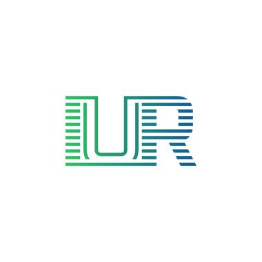 Modern IUR Logo Tasarımı. İş Kimliği için IUR Minimalist, Profesyonel ve Çok Yönlü Markalaştırma Simgesi