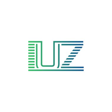 Modern IUZ Logo Design. Letter IUZ Minimalist, Professional, and Versatile Branding Icon for Business Identity clipart