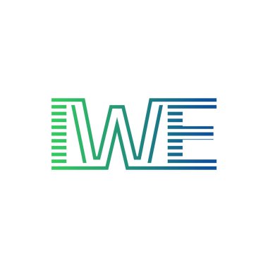 Modern IWE Logo Tasarımı. IWE Minimalist, Profesyonel ve İş Kimliği için Çok Yönlü Markalaştırma Simgesi