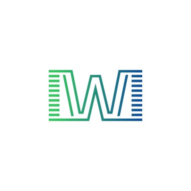 Modern IWI Logo Tasarımı. IWI Minimalist, Profesyonel ve Çok Yönlü İşletme Kimliği Simgesi