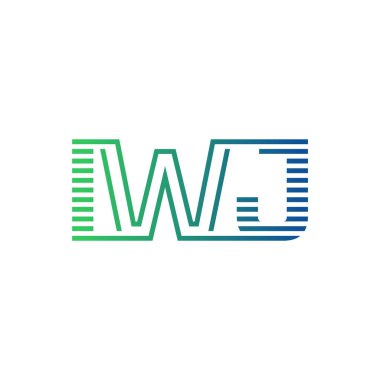 Modern IWJ Logo Tasarımı. IWJ Minimalist, Profesyonel ve Çok Yönlü İşletme Kimliği Simgesi