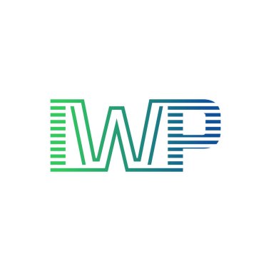 Modern IWP Logo Tasarımı. IWP Minimalist, Profesyonel ve Çok Yönlü İşletme Kimliği Simgesi