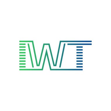 Modern IWT Logo Tasarımı. IWT Minimalist, Profesyonel ve Çok Yönlü İşletme Kimliği Simgesi