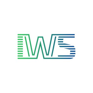 Modern IWS Logo Tasarımı. IWS Minimalist, Profesyonel ve Çok Yönlü İşletme Kimliği Simgesi