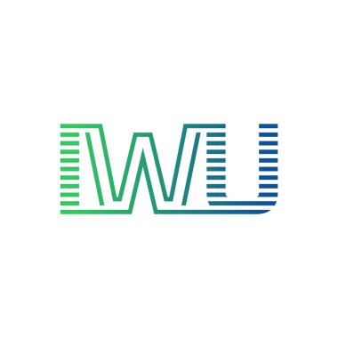 Modern IWU Logo Tasarımı. IWU Minimalist, Profesyonel ve Çok Yönlü İşletme Kimliği Simgesi