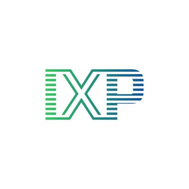 Modern IXP Logo Tasarımı. IXP Minimalist, Profesyonel ve Çok Yönlü İşletme Kimliği Simgesi