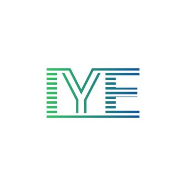 Modern IYE Logo Tasarımı. IYE Minimalist, Profesyonel ve Çok Yönlü İşletme Kimliği Simgesi