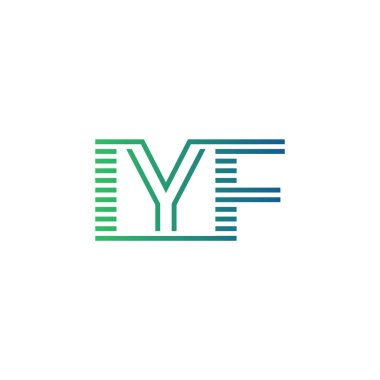 Modern IYF Logo Tasarımı. IYF Minimalist, Profesyonel ve Çok Yönlü İşletme Kimliği Simgesi