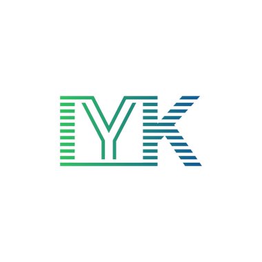 Modern IYK Logo Tasarımı. IYK Minimalist, Profesyonel ve Çok Yönlü İşletme Kimliği Simgesi